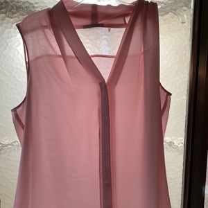 Tahari  pink blouse